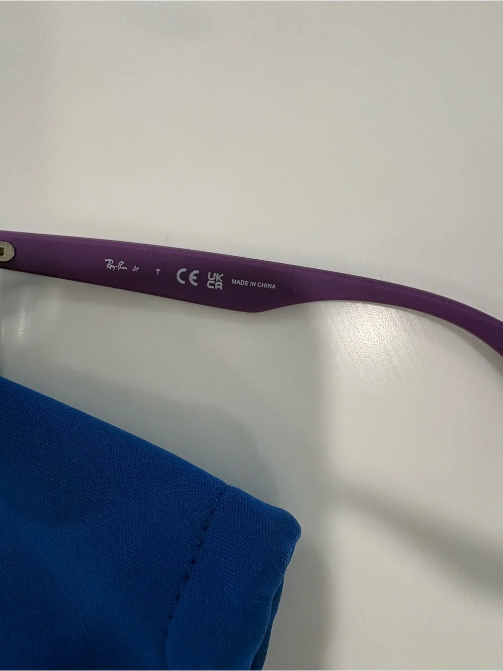 Ray-Ban Kid’s Purple Sunglasses with Dark Lenses